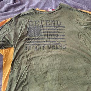 Defend by any means shirt